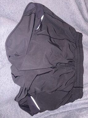 lululemon athletica Black Athletic Running Shorts